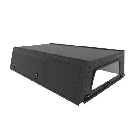 Hardtop Explorer noir / strié Toyota Hilux 2016+ Single Cab Alu-Cab